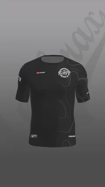 25Contour Rashguard Black