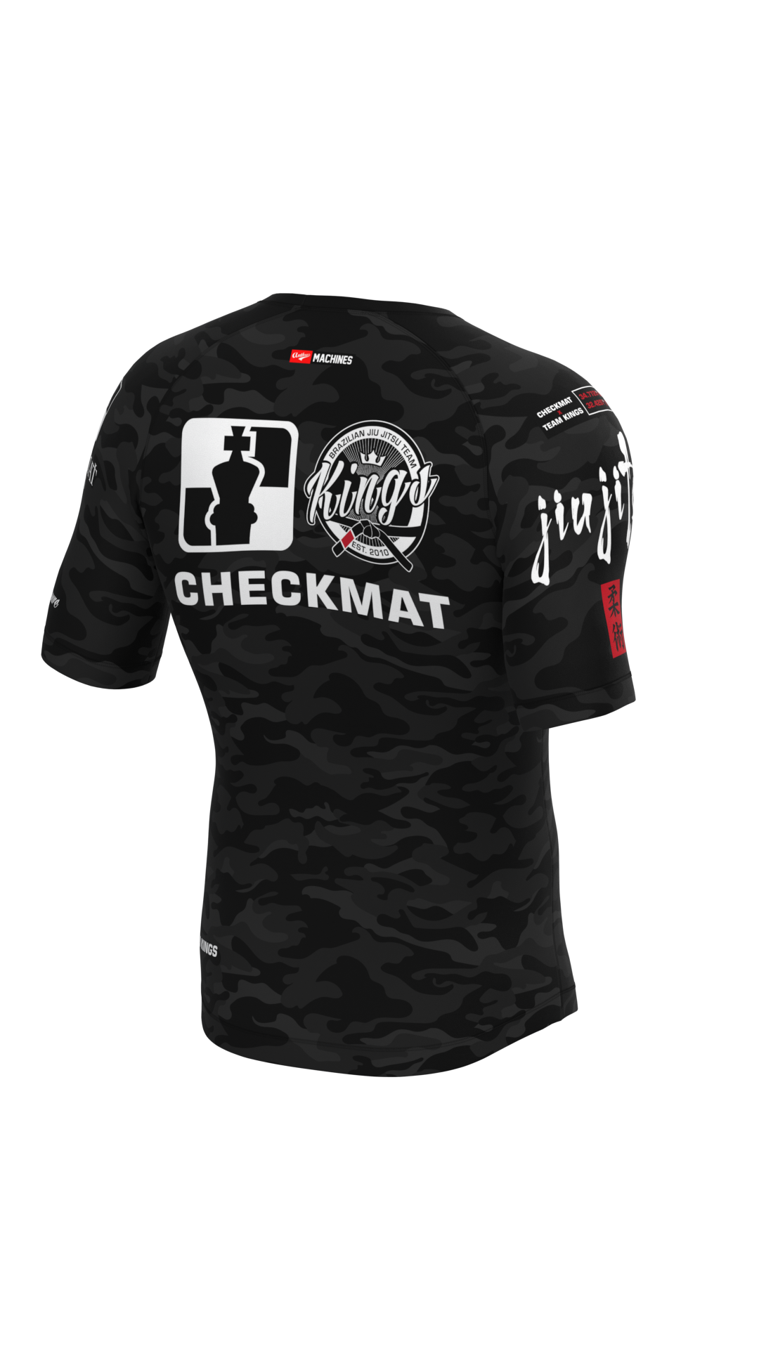 26Black Camo Rashguard