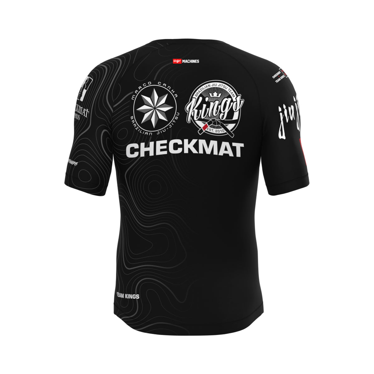 25Contour Rashguard Black