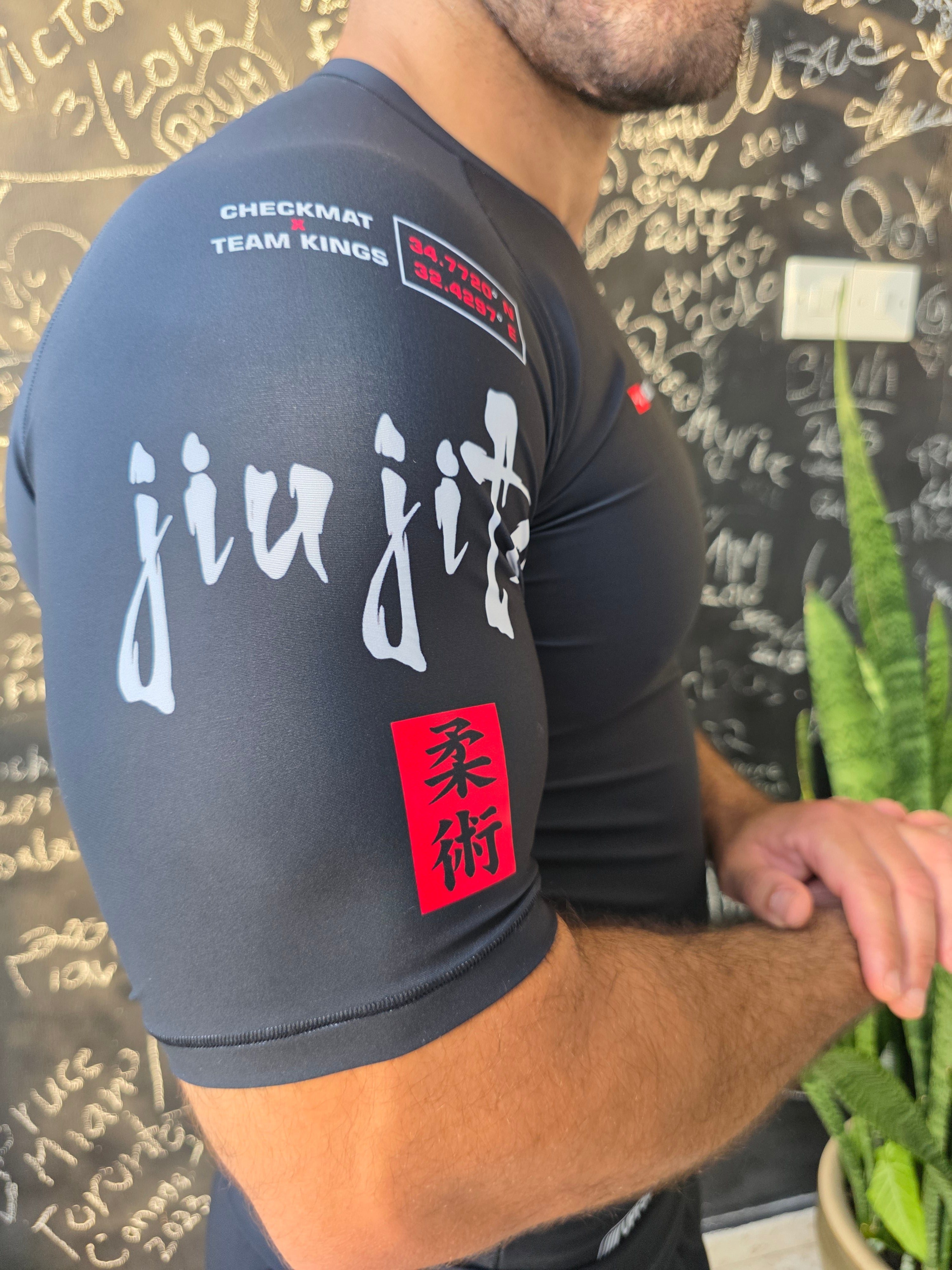 25Contour Rashguard Black
