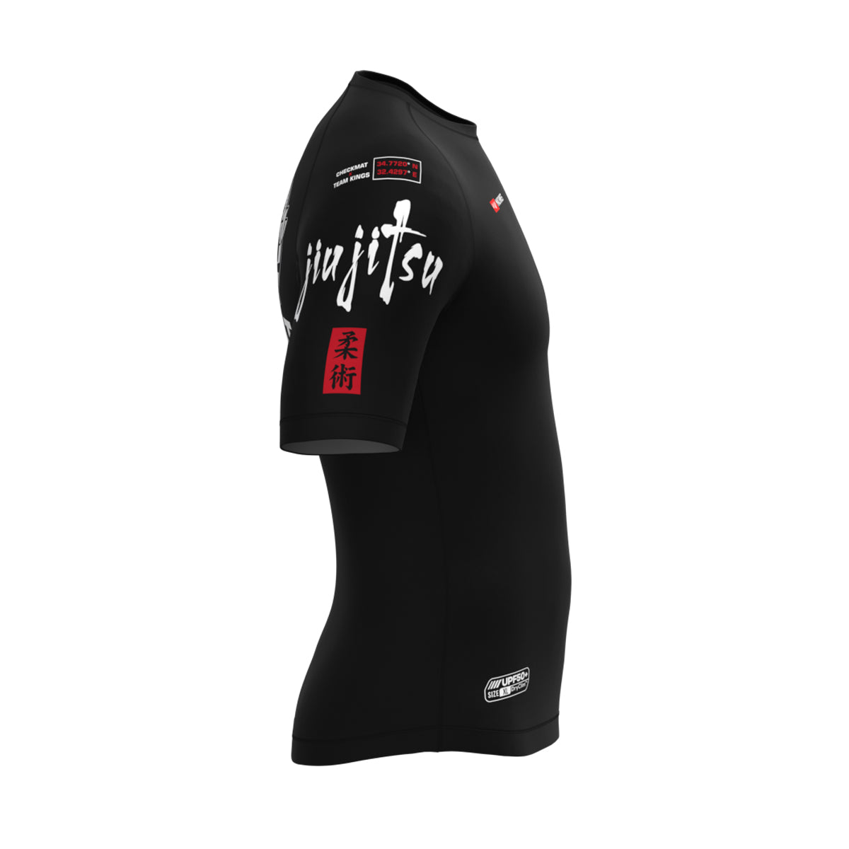 25Contour Rashguard Black