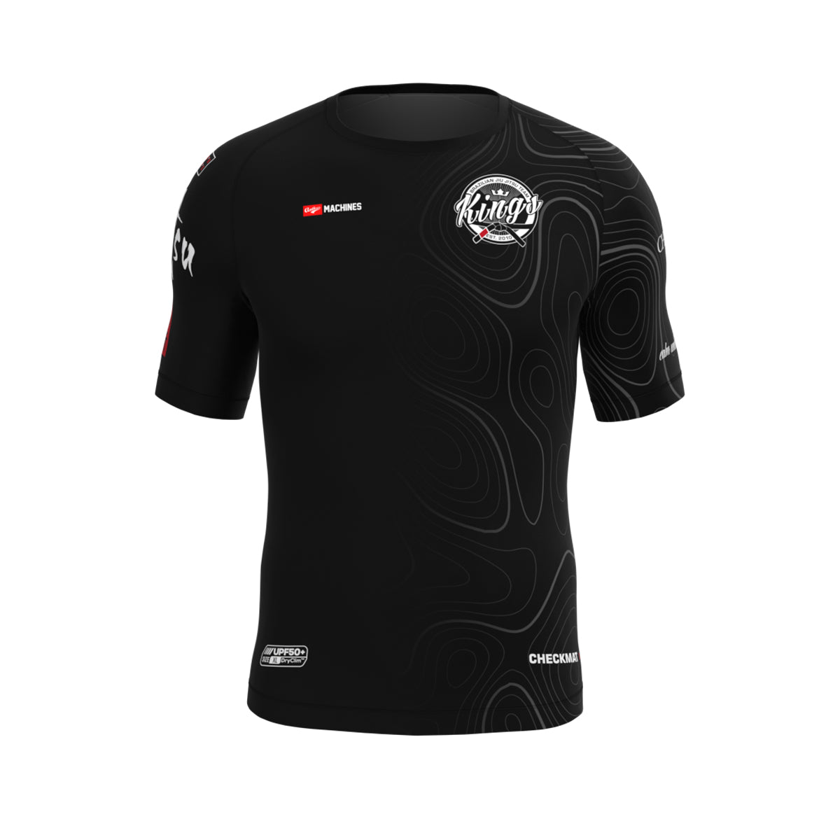 25Contour Rashguard Black