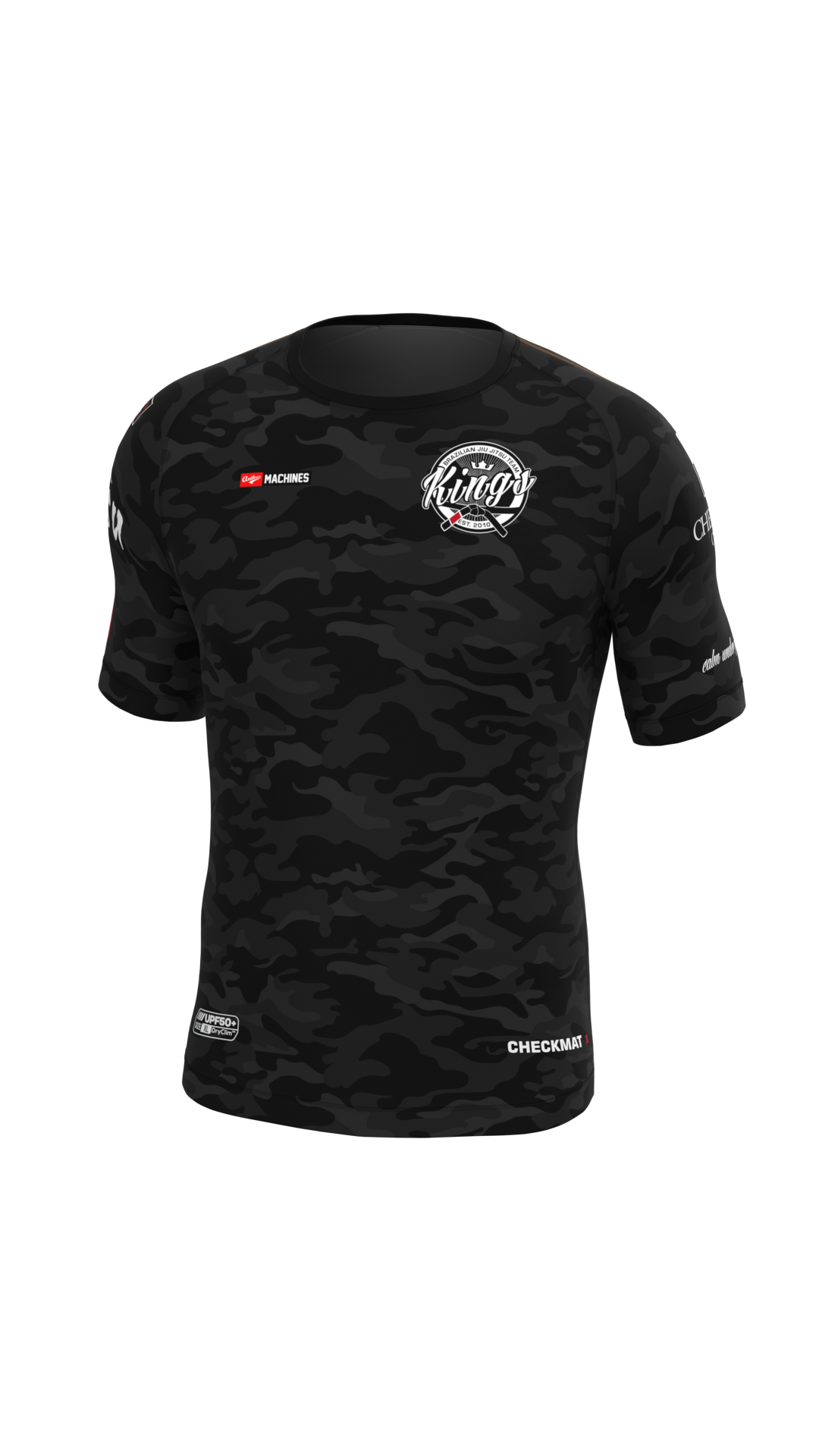 26Black Camo Rashguard