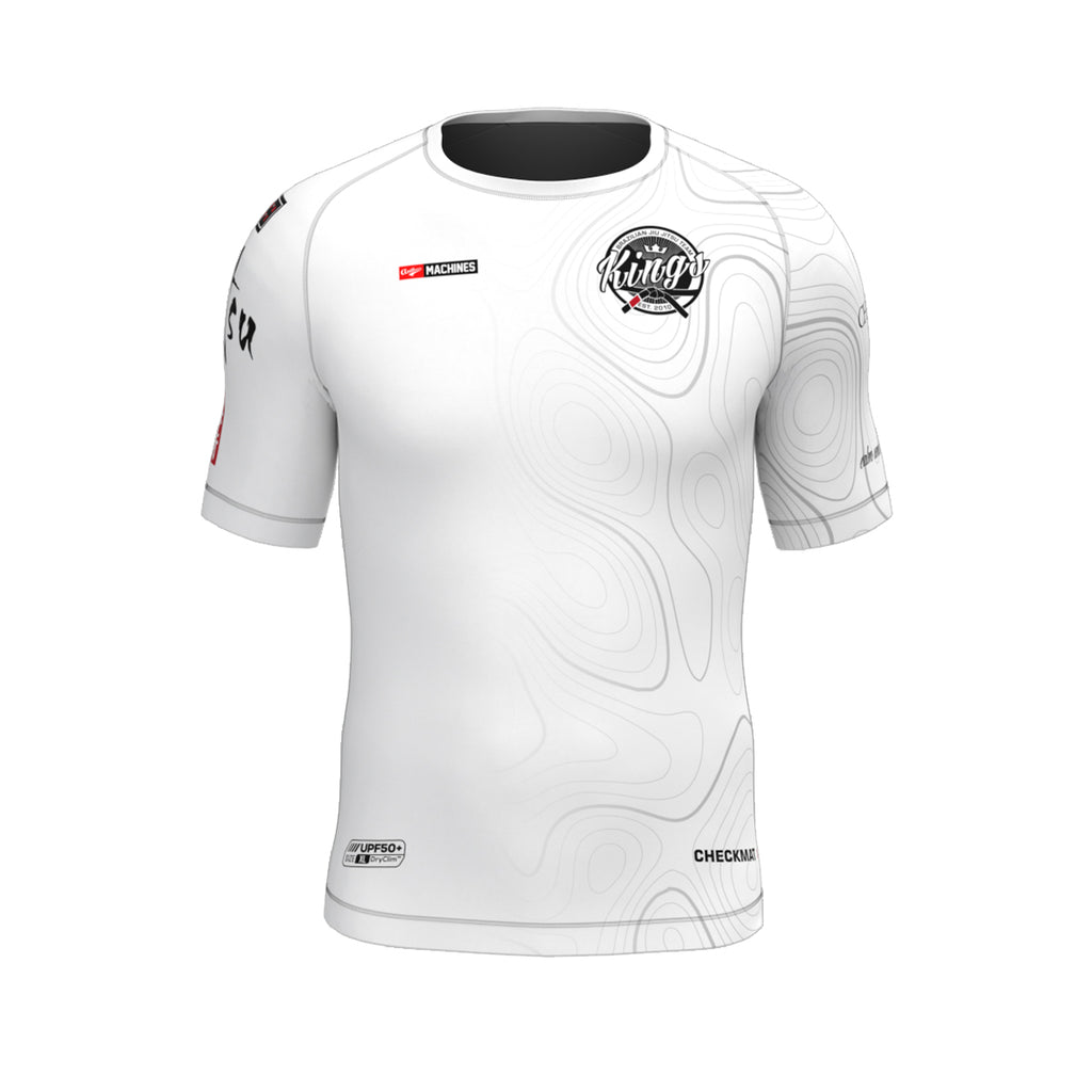 25Contour Rashguard White
